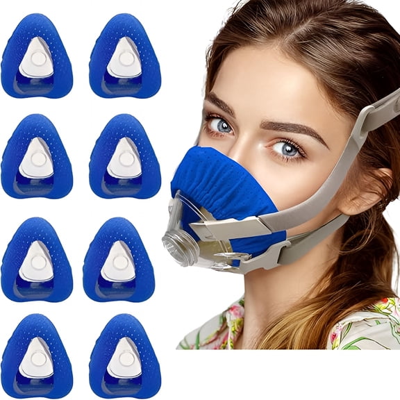 XIRQI 2026 New Cpap Mask Liners Covers Compatible with Full Face Masks Comfortable Soft and Breathable Mask Covers