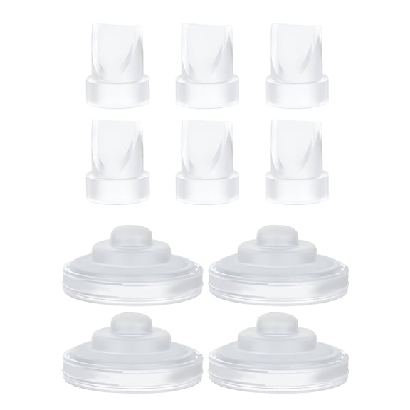 XIRQI 2026 New Diaphragm Duckbill Valves Compatible for Breast Pump Replacement Part,For Breast Pumps,Feeding,Milk Expression,Home Use,Pumping Accessories.