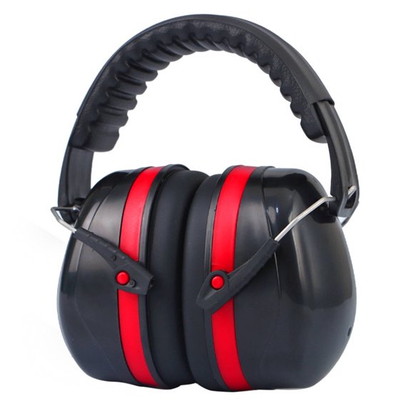 XIRQI 2026 New Ear Muffs for Noise Reduction Innovative Noise Blocking Earmuffs Ergonomic Comfortable Ear Protection for All Day Use Red for Work Study Travel Outdoor Activities Noisy Environments.