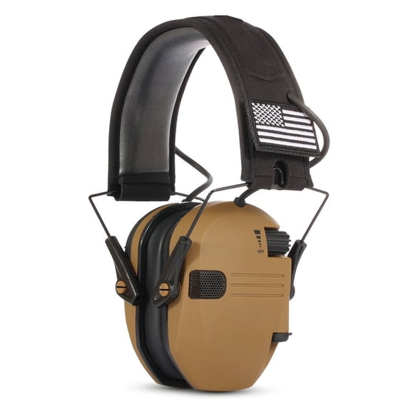 XIRQI 2026 New Ear Muffs for Noise Reduction Safety Earmuffs Multifunctional Noise Protection Comfortable Wearing Experience Ear Protection for Shooting Construction Workshop Garden Sandy