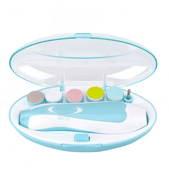 XIRQI 2026 New Electric Nail Care Set, 6-In-1 Safety Cutter Trimmer for Toes and Fingers, Gentle for Baby Use, No Sharp Claws Hurt for Babies, Toddlers, Children, Adults, Home Use, Nail Care.