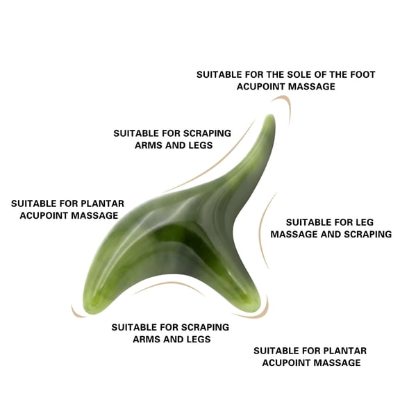 XIRQI 2026 New Gua Sha Tool for Face and Body Skin Massage,Natural Stone Guasha Board for Spa Acupuncture Therapy Trigger Point Treatment,For Jawline Sculpting and Puffiness Reducing