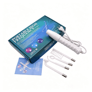 XIRQI 2026 New High Frequency Facial Device, High Frequency Facial Wand, Portable High Frequency Machine, Handheld Facial Skin Care Wand Machine with 4 Fusion Neon + Argon Wands