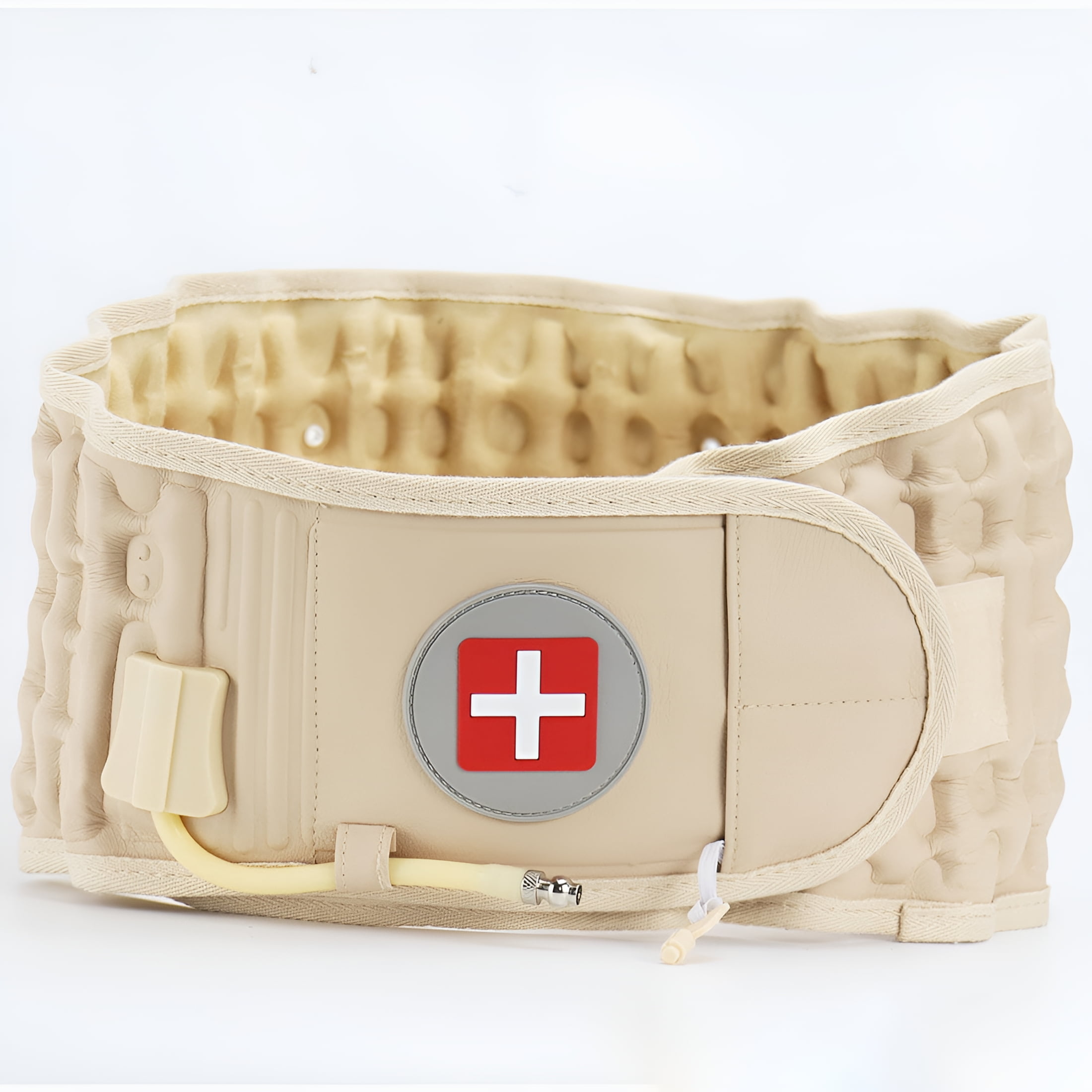 XIRQI 2026 New Inflatable Lumbar Belt, Decompression Belt, Inflatable Traction Device, Muscle Spasms, Back Muscles, for Posture Correction. One Size Fits 29-49 Inch Waist Circumference