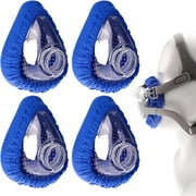 XIRQI 2026 New Mask Liners 4-Pack Soft Cpap Masks Cushion Reusable Full Face Mask Cushions Comfortable Cushioned Covers Reduces Air Leaks One Size Fits All