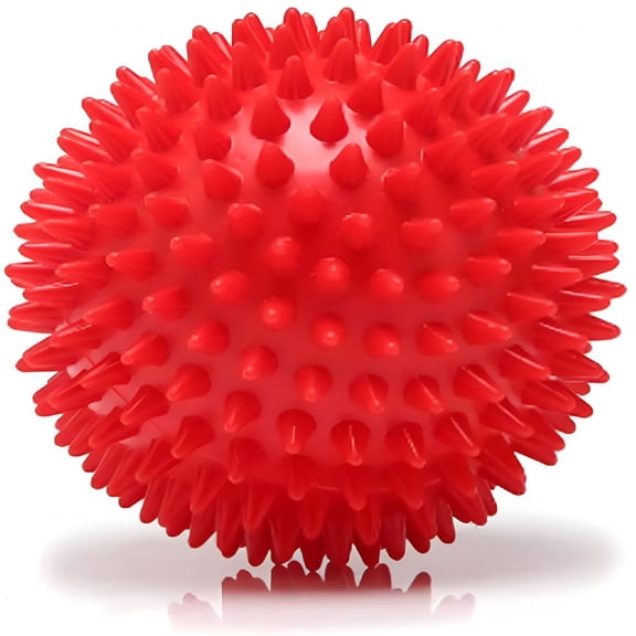 XIRQI 2026 New Massage Ball -Foot Massage Ball Spiky for Deep Tissue Back Massage,Foot Massager & All Over Body Deep Tissue Muscle Therapy (Red,9Cm)