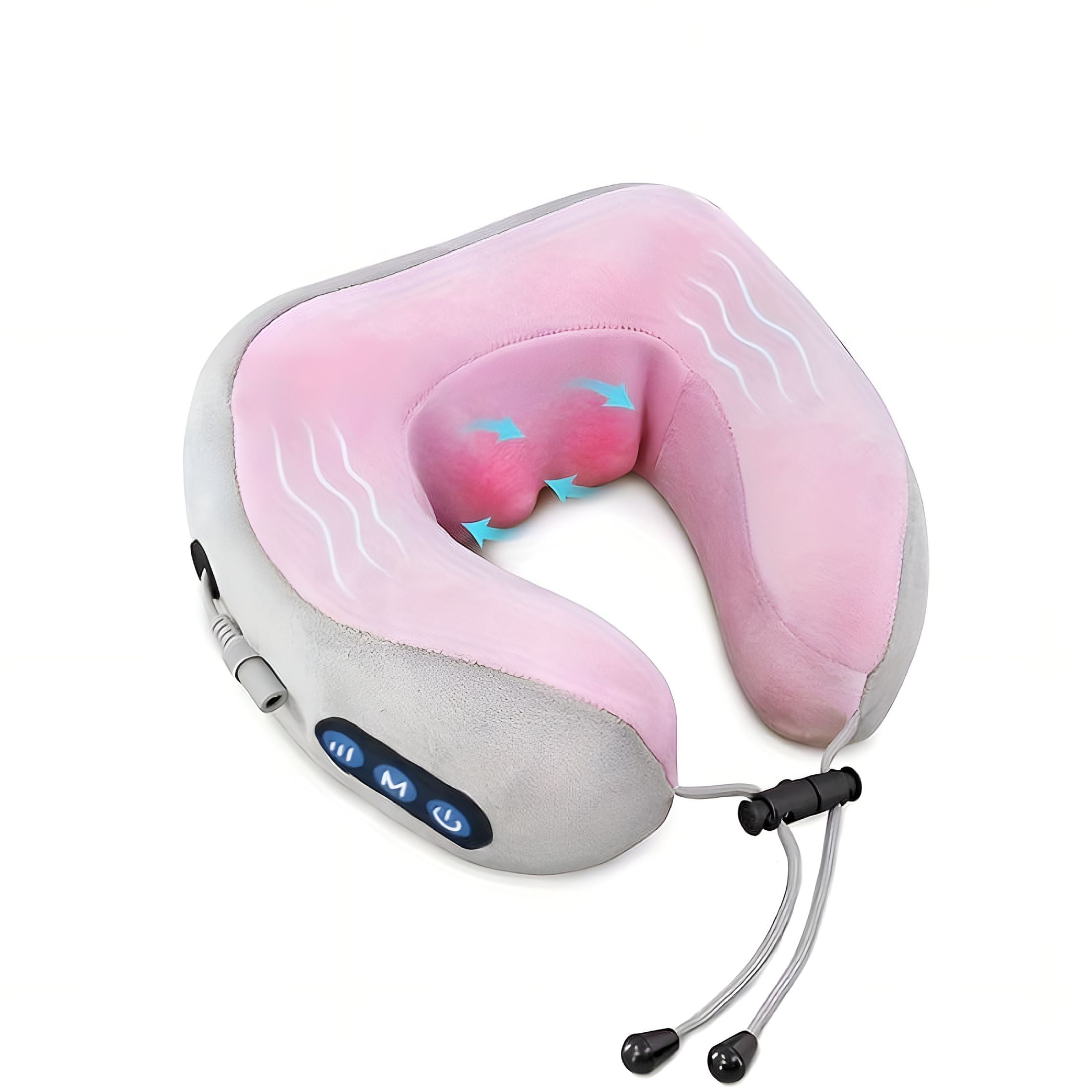 XIRQI 2026 New Neck Massage Pillow with Heat Kneading,Electric Cervical Massager with Slow Rebound Memory Support,Usb Rechargeable Lithium Battery,Durable- 4V-12V Portable Stress Relief Device