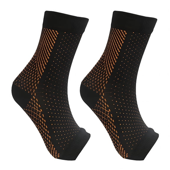 XIRQI 2026 New Neuropathy Socks for Women, Toeless Compression Ankle Socks Open Toe Compression Socks, Ankle Sleeves Socks Foot Compression Sleeves for Running