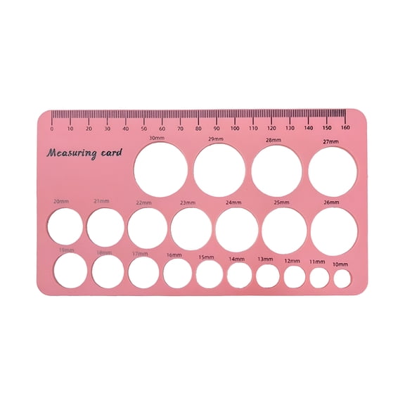 XIRQI 2026 New Nipple Ruler Nipple Measuring Ruler for Flange Size Silicone Soft Flange Size Measure for Breast Sizing Tool. Breast Flange Measuring Tool New Mothers Musthaves