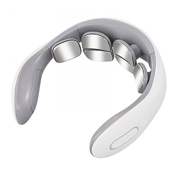XIRQI 2026 New Portable Cordless Neck Massager with Heat Function,5 Modes & 16 Intensity Levels,Neck Comfort and Relaxation Aid for Stress Relief,Muscle Tension,Home Use