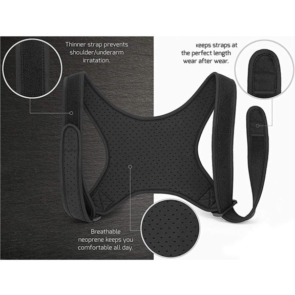 XIRQI 2026 New Posture Corrector for Women Adjustable Back Brace for Perfect Fit Discreet Shoulder Brace for Posture Support for Office Home Exercise Travel