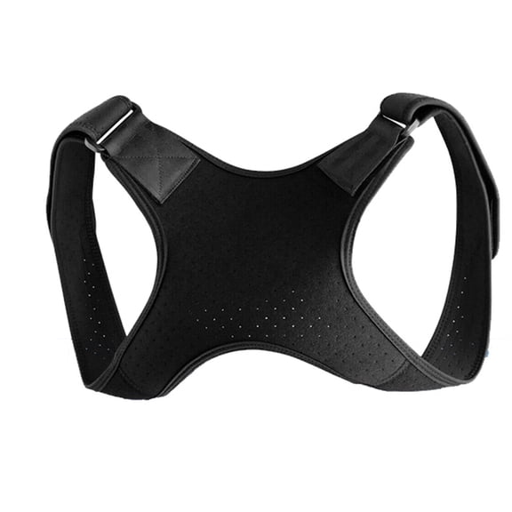 XIRQI 2026 New Posture Corrector for Women,Composite Cloth Lower Back Brace,Shoulder Sling for Office,Sports,Home,Black,One Size