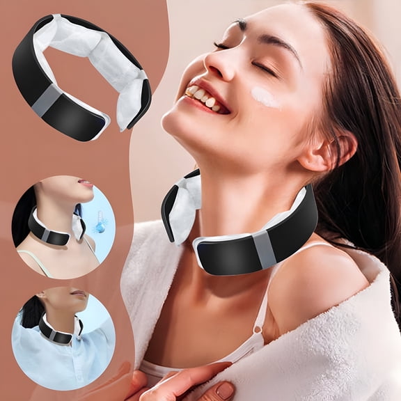 XIRQI 2026 New Rechargeable Ice Neck Cooling Collar | Long-Lasting Cold Therapy Wrap | No Batteries Needed | 40 Min to 2 Hour Cooling Relief for Headaches & Hot Flashes | Outdoor Sports & Summer Use