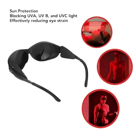 XIRQI 2026 New Red Light Therapy Glasses,Infrared Goggles for Eye Protection,Led Red&Blue Light Therapy,Premium Led Red Light Glasses for Infrared Protection&Portable Eye Care