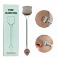 thumbnail image 1 of XIRQI 2026 New Stainless Steel Facial Pore Cleaner Scraper,Double-Head Blackhead Remover Sticks,Metal Extractor Tools for Acne,Blackhead,Whitehead,Face Cleaning Shovel Makeup Accessories, 1 of 5