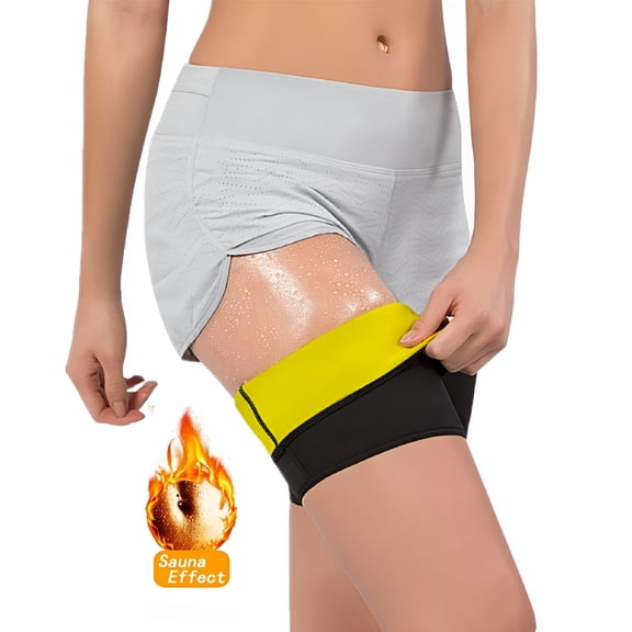 XIRQI 2026 New Thigh Trimmer for Women & Men Self-Heating Thigh Bands Sweat Bands for Weight Loss Sweat Belt & Body Wraps for Weight Loss, Gym, Exercise, Fitness, Daily Workout