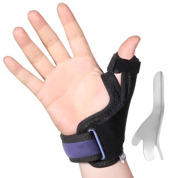 XIRQI 2026 New Thumb Wrist Support Brace,Cmc Thumb Spica Splint for Arthritis Pain,De Quervains Tenosynovitis,Trigger Thumb,Tendonitis,Sprain,Fits Both Left Or Right Hands (Aluminum Insert Version,M)