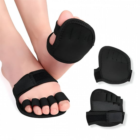 XIRQI 2026 New Toe Straightener Splint, Hammer Toe Cushions Pads Toe Alignment Loops, Metatarsal Pads Bunion Guard Separators, Toe Support Brace Wraps