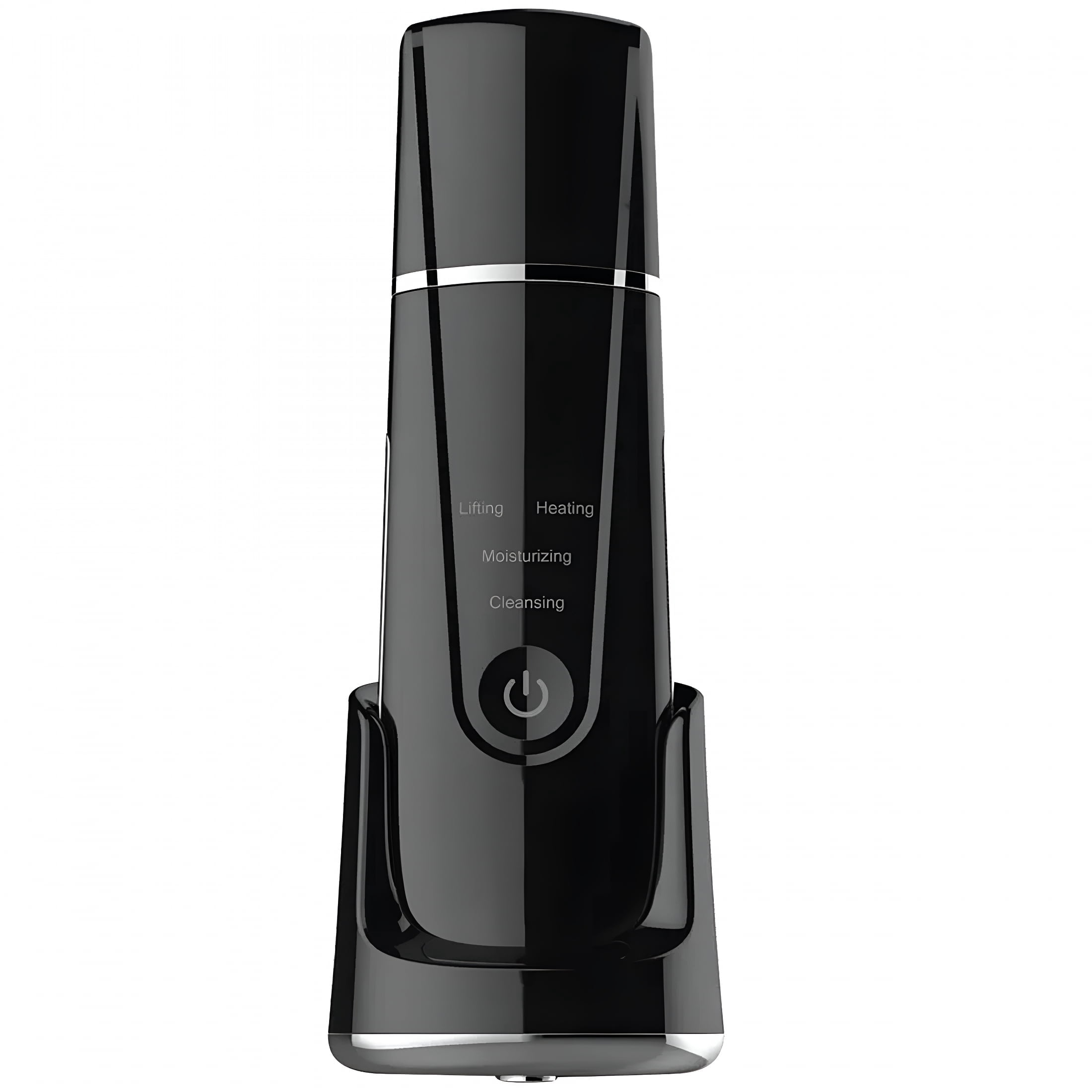 XIRQI 2026 New Ultrasonic Cleanser Skin Scrubber Face Spatula, Skin Spatula Pore Cleaner Blackhead Remover Tools for Facial Deep Cleansing, Skin Exfoliating Tool (Professional Series-Black)
