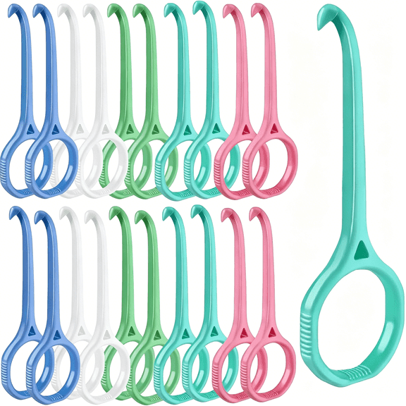 XIRQI 20Pcs Aligner Remover Tool,5 Colors Clear Aligner Removal Tool for Removable Retainers, Aligners,Braces Removal Kit