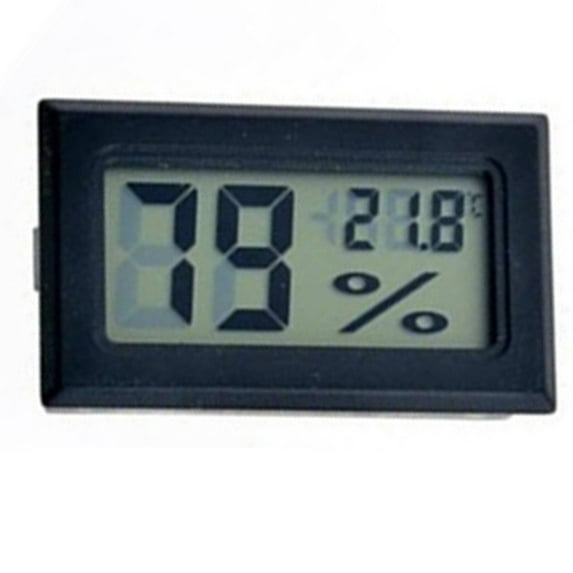 XIRQI 20Pcs Indoor Outdoor Thermometer Wireless Wide Temperature Range Humidity Meter Sturdy Abs Plastic Construction Digital Thermometer,Style4