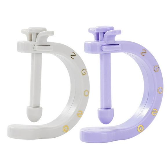 XIRQI 2Pcs Acupressure Tool Acupuncture Clip for Hand Foot Ear Migraine Relief Rejuvenation Tool Pressure Point Massage Kit