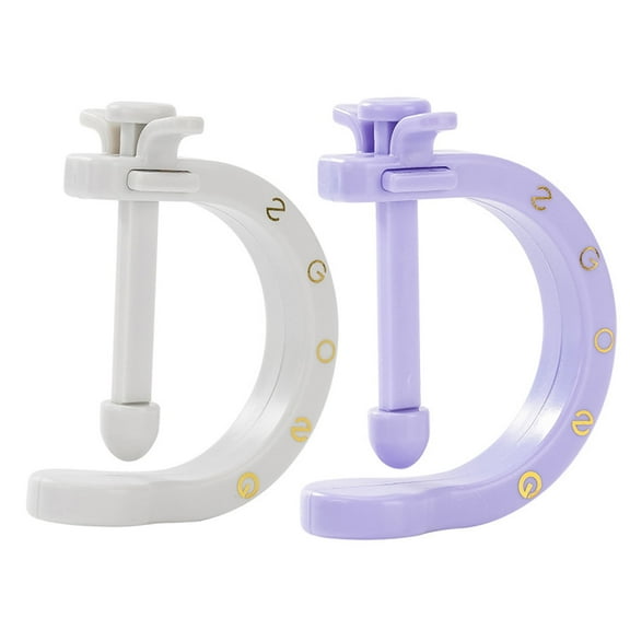 XIRQI 2Pcs Acupressure Tool Acupuncture Clip for Hand Foot Ear Migraine Relief Rejuvenation Tool Pressure Point Massage Kit