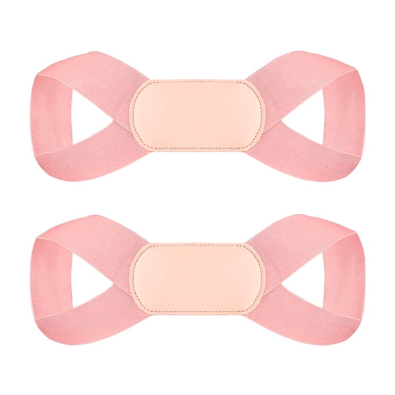 XIRQI 2Pcs Back Brace Posture Corrector,Upright Spine Design Back Brace Posture Corrector,Enhances Spine Stability Posture Corrector,L,Pink