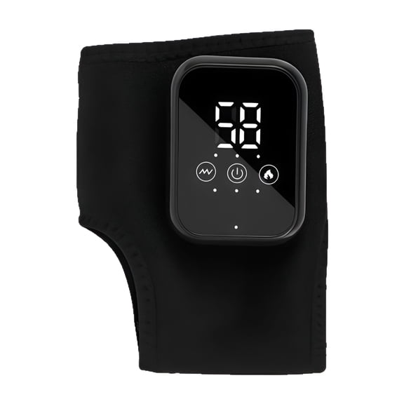 XIRQI 3 in 1 Foot Massager-Wireless & Portable with 3 Vibration Modes & 5 Heat Levels,Heated Ankle Wrap for Plantar Fasciitis,Achilles Tendinitis and Neuropathy Pain Relief