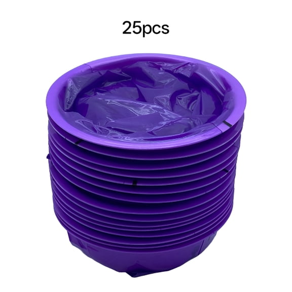 XIRQI 34oz Disposable Vomit Bag Emesis Bags and Throw Up Bags Disposable for Nausea, Travel Motion, Morning, Air, Sea, and Car Sickness Barf Bags 25Pcs