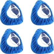 XIRQI 4-Pack Cpap Mask Liners Compatible with Most Full Face Masks, Bamboo Fiber Cpap Mask Cushions, Comfortable & Snug Fit Blue