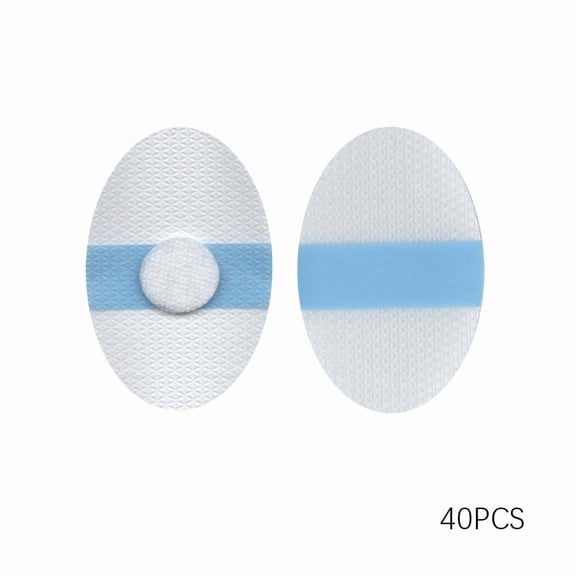 XIRQI 40Pcs Baby Ear Care Tape for Swimming Ear Covers for Shower Baby Ears Protection for Bath Infant Ears Protection from Water Ear Waterproof Earplugs 2.7 * 1.7Inch