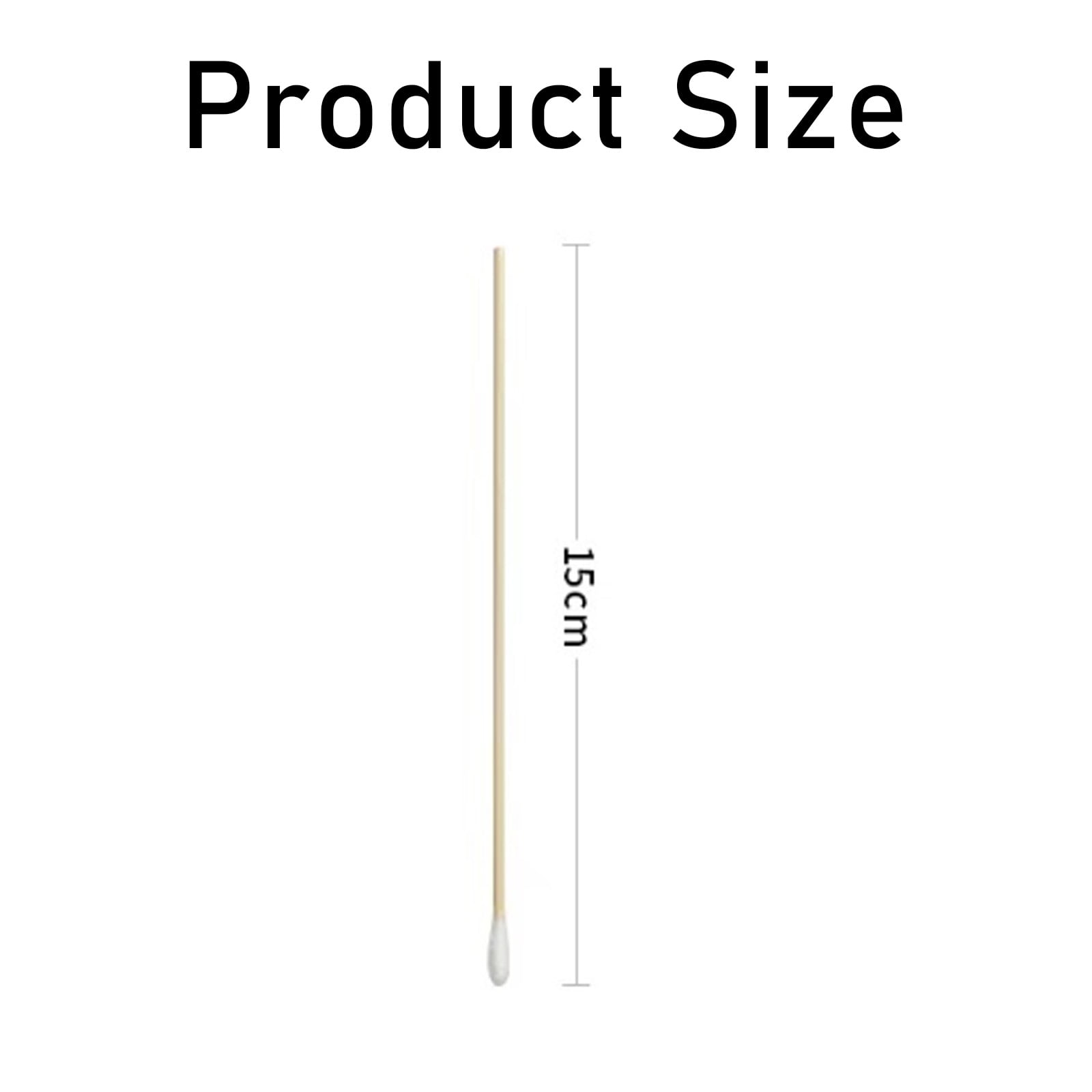 XIRQI 4Pcs Cotton Swabs,Long Q Tips,Cleaning Tools,Firearm Maintenance Tools,Versatile Swabs