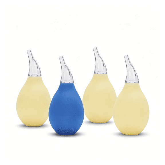XIRQI 4Pcs Premium Nasal Aspirator Nose Suction Bulb for Baby