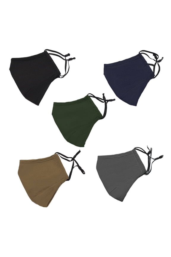 6Pcs Face Mask,Suitable for Adults and Children N95 Mask,Washable Design 3D Breathable Structure Dust Mask,Multicolor2