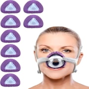 XIRQI 8-Pack Nasal Mask Liners for CPAP, Soft Breathable Fabric Cushion Cover, Reduces Pressure Marks & Air Leaks for Comfortable Sleep