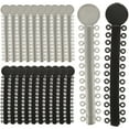 thumbnail image 1 of XIRQI 80Pcs Plastic Orthodontic Ties Brace Accessories Dental Ligature Strips Brace Ligature Rings, 1 of 6