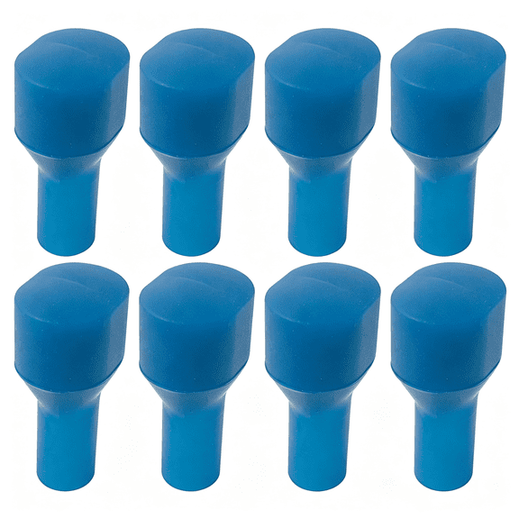 XIRQI 8Pcs Mouthpiece Valve Hydration Bladder Accessories Bite Valve Replacement Mouthpieces Eddy Bite Valve Replacement Suitable Compatible for All Or Other Water Bag Backpacks