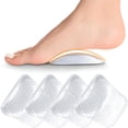 thumbnail image 1 of XIRQI Arch Support Inserts Women for Flat Feet, Gel Arch Inserts for Plantar Fasciitis Relief, Non-Slip Arch Support Pads, Two-Option of Different Heights, 1 of 7