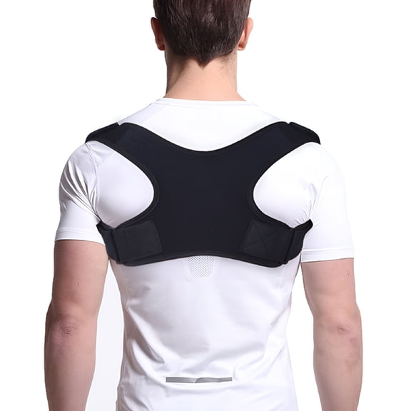 XIRQI Back Posture Corrector for Men and Women Discreet Under Clothes Comfy and Effective Clavicle Brace for Neck,Shoulder,Back Pain Relief Fully Adjustable Spinal Brace for Slouching