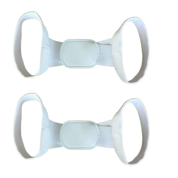 XIRQI Back Posture Corrector Women,Ideal for Wear During Exercise Back Posture Corrector Women,Comfortable and Unobtrusive Wear Back Brace Posture Corrector,S,White