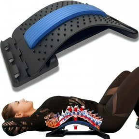 XIRQI Back Stretcher for Lower Back Pain Relief Back Cracker Upgraded 4 Level Adjustable Spine Board Back Stretching Device Back Massager Lumbar Stretcher