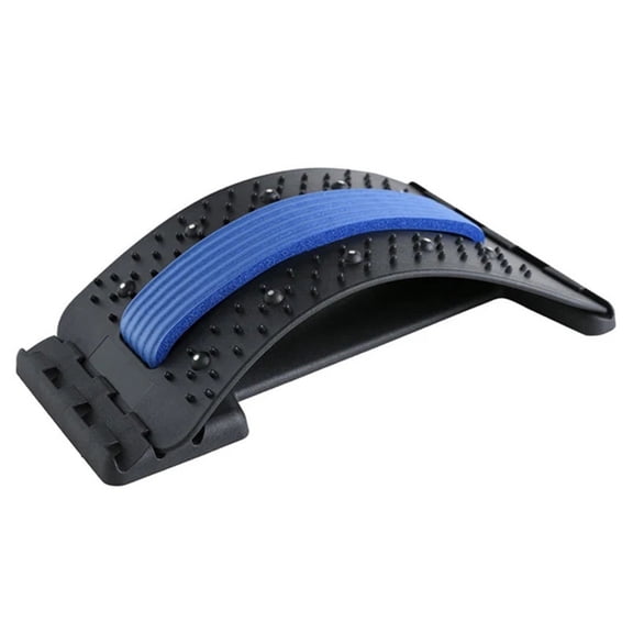 XIRQI Back Stretcher,Lower and Upper Muscle Pain Relief,Multi-Level Back Massager Lumbar