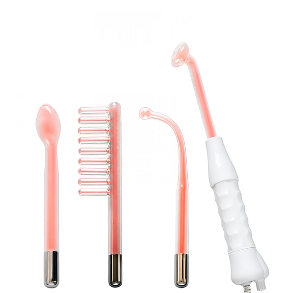 XIRQI Beauty Instrument High Frequency Facial Machine Handheld Wand for Skin with 4 Electrotherapy Neon Features Multifunctional Facial Skin Care Tool