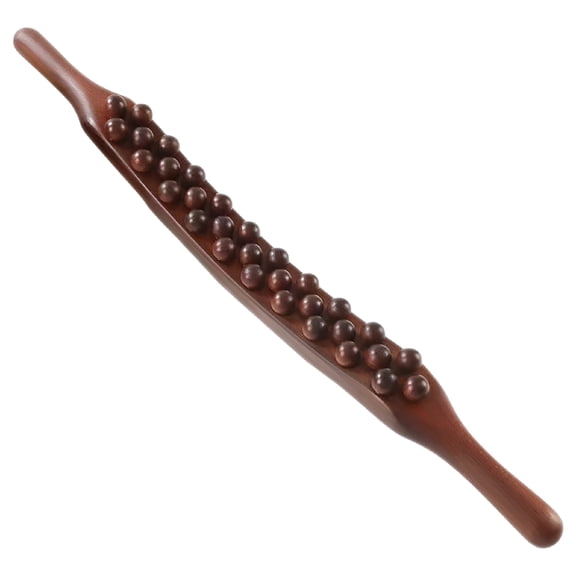 XIRQI Body Massaging Stick Multi-Function Muscle Massage Stick for Body Massage Gua Sha Tool Back Massager Stick Wooden Therapy Massage Tool