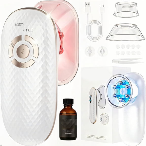 XIRQI Body Sculpting Machine,4-In-1 Anti-Cellulite Massager for Body Contouring Skin Tightening Device for Stomach,Arms,Legs,Thighs,Love Handles,Strenth Marker,Lymphatic Drainage&Muscle Relaxation