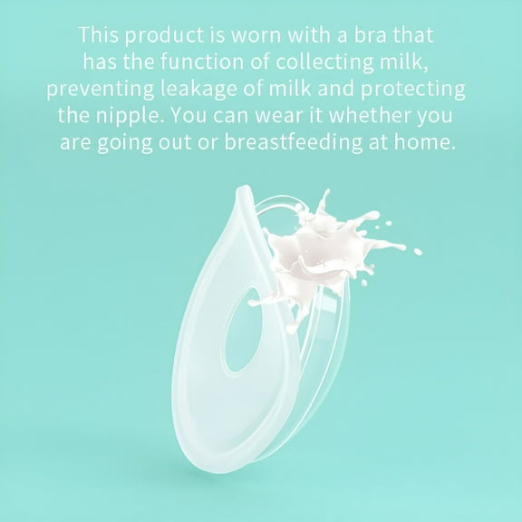 XIRQI Breast Milk Collector, Breastfeeding Cup, Breast Storage Device