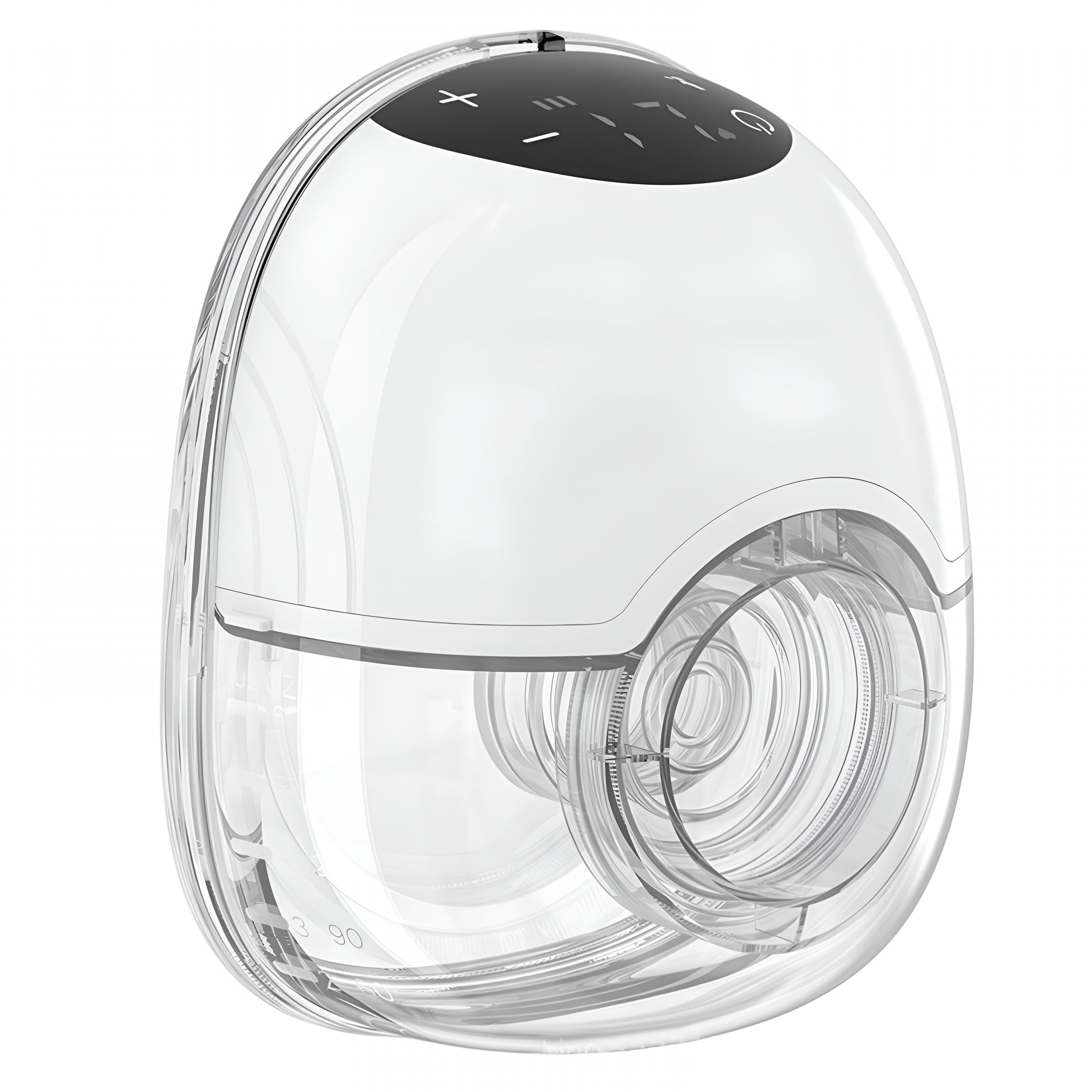 XIRQI Breast Wearable Breast Hands Design 4 Modes 12 Settings Portable Comfortable for Pumping Integrated Hands Low Silent 180Ml Capacity Long Battery Life Comfortable Wearable