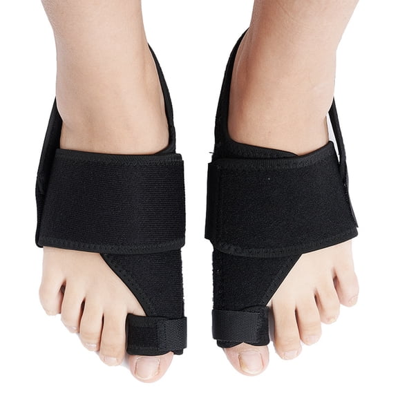 XIRQI Bunion Corrector  Orthopedic Toe Separator for Men and Women,Day and Night Support (2-Pack,One Size)