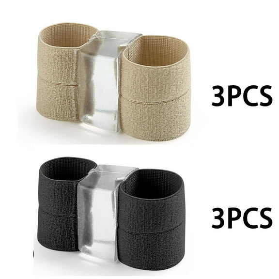 XIRQI Bunion Corrector, SEBS Toe Spacers for Natural Foot Alignment, Flexible Bunion Pads for All-Day Wear,Brown&Black,One Size